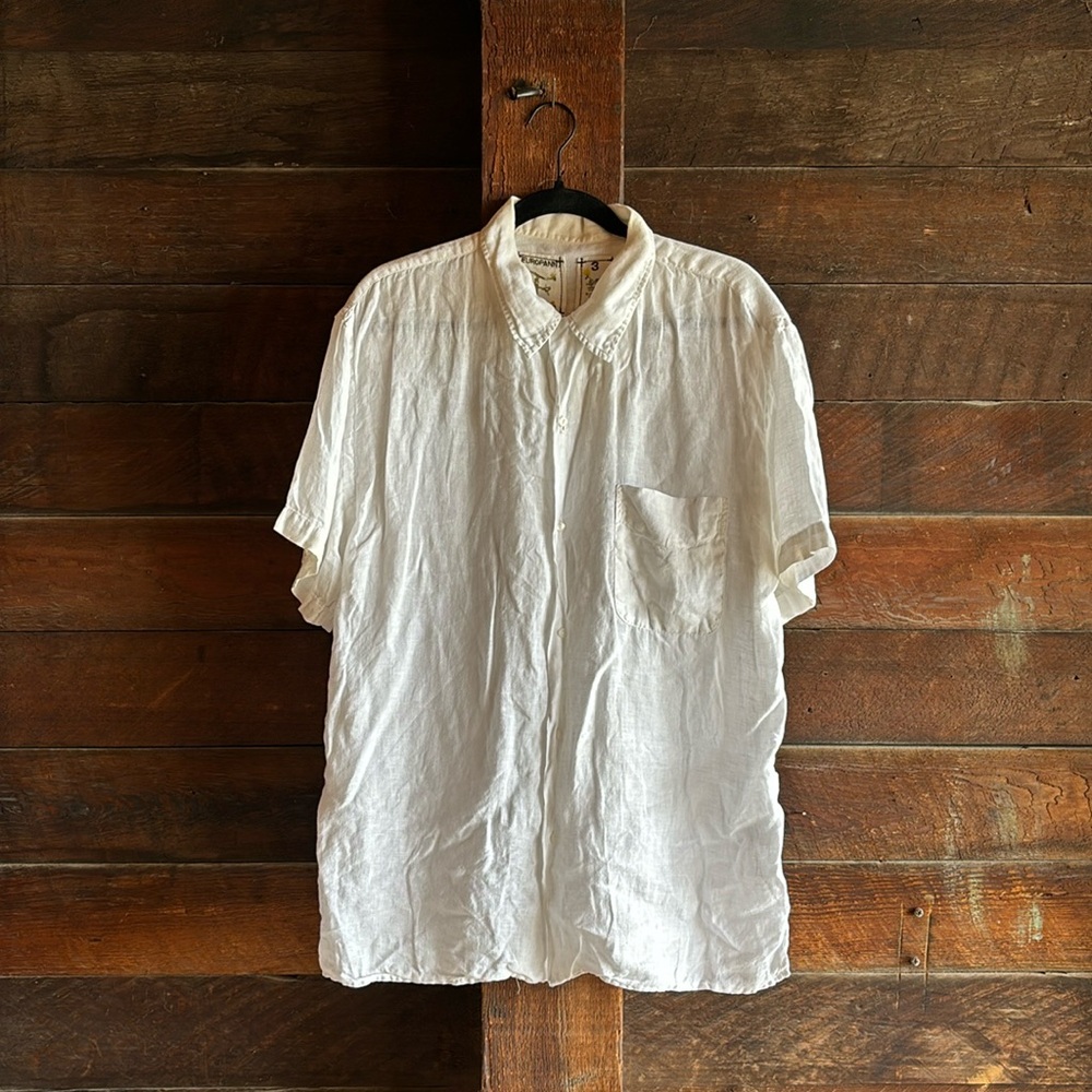 europann linen short sleeve buttonup